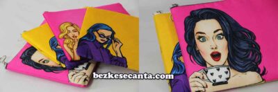 toptan baskılı bez cüzdan